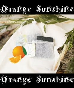 ORANGE SUNSHINE BRUSH SOAP