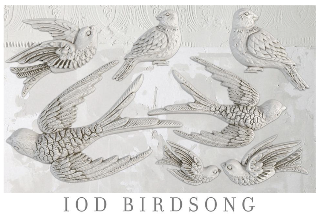 BIRDSONG ~ IOD Decor Mould