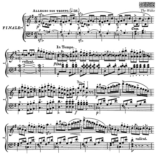 THE WALTZ IOD STAMP 12 X 12