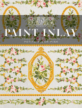 Load image into Gallery viewer, Petite Fleur Pink IOD PAINT INLAY 12X16 PAD by IOD - Iron Orchid Designs -