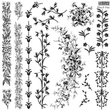 Load image into Gallery viewer, FLORA &amp; VINE DECOR STAMP 12X12
