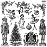 SUGAR PLUM 12X12 IOD STAMP™