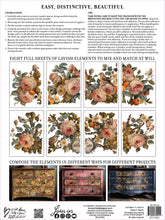 Load image into Gallery viewer, Joie des Roses, 8 Sheets ~ IOD Decor Transfer