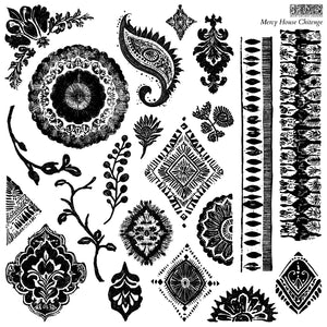 MERCY HOUSE CHITENGE 12 X 12 IOD STAMP
