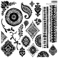 MERCY HOUSE CHITENGE 12 X 12 IOD STAMP