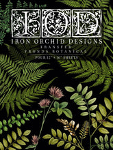 Load image into Gallery viewer, FRONDS BOTANICAL IOD TRANSFER 12X16 PAD