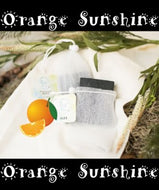 ORANGE SUNSHINE  BRUSH SOAP