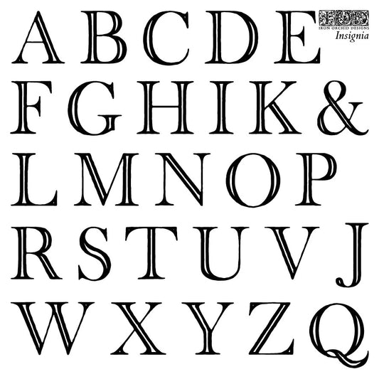 INSIGNIA~ IOD Decor Stamps