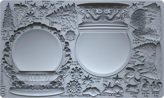 SNOW GLOBES 6X10 IOD MOULD™
