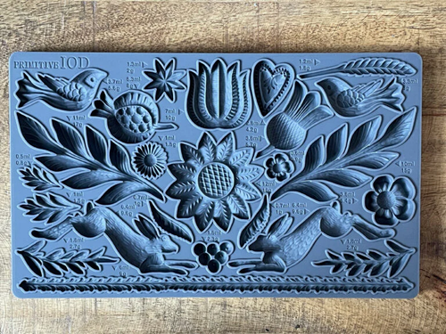 PRIMITIVE MOULD  ~ IOD Decor Mould