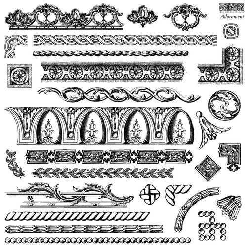 ADORNMENT ~ IOD Decor Stamps