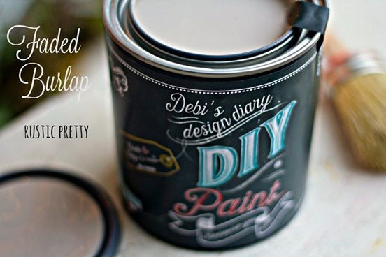 Faded Burlap | DIY PAINT