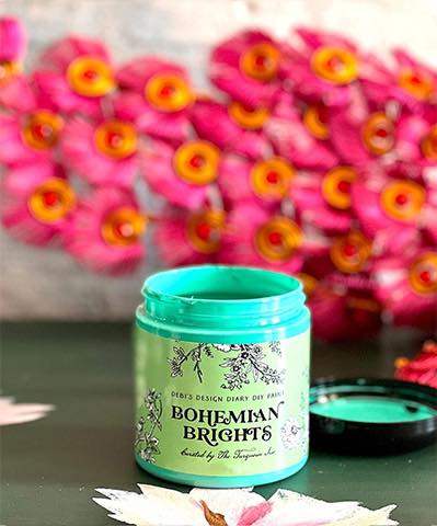 WANDERING HEART – BOHEMIAN BRIGHTS DIY PAINT BY THE TURQUOISE IRIS| DIY PAINT