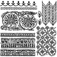 BOHEMIA (RETIRED)  ~ IOD Decor Stamp