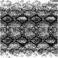 SERPENTINE RETIRED ~ IOD Decor Stamp