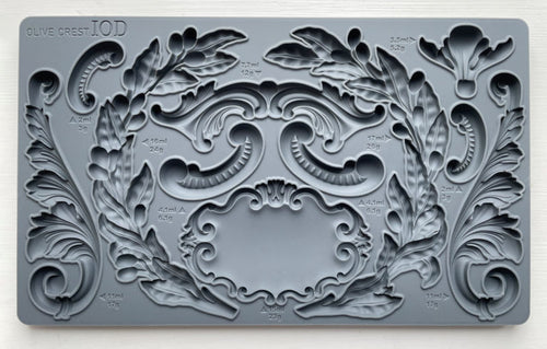 OLIVE CREST  ~ IOD Decor Mould