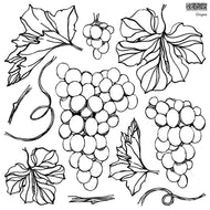 GRAPES ~ IOD Decor Stamps
