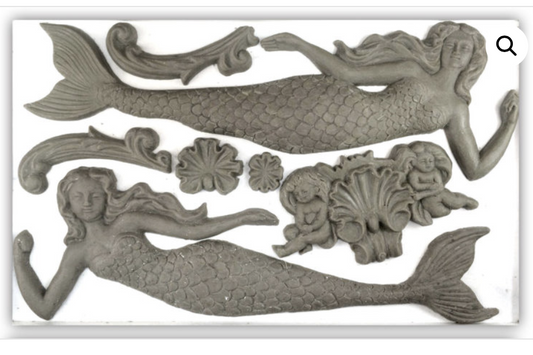 SEA SISTERS ~ IOD Decor Moulds