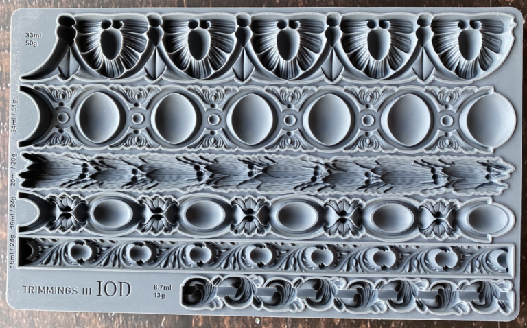 TRIMMINGS 3 ~ IOD Decor Mould