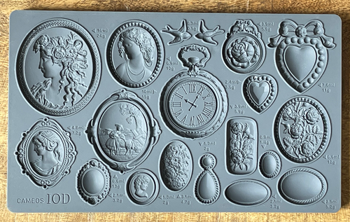 CAMEO ~ IOD Decor Mould