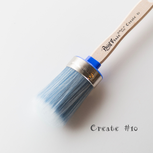 CREATE #10 OVAL SYNTHETIC BRUSH