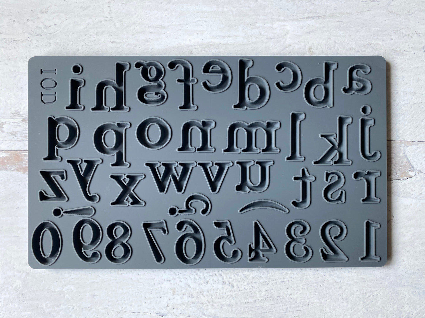 HARPER 'Letters' ~ IOD Decor Mould