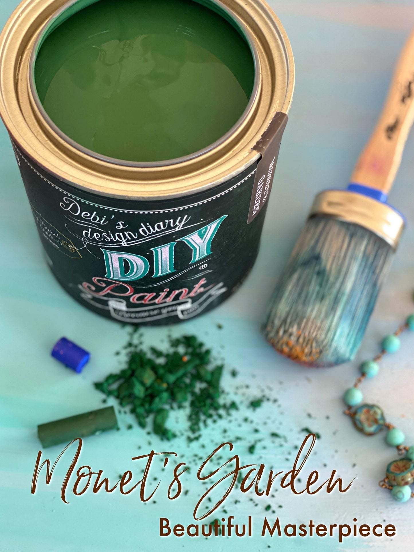 Monets Garden | DIY PAINT