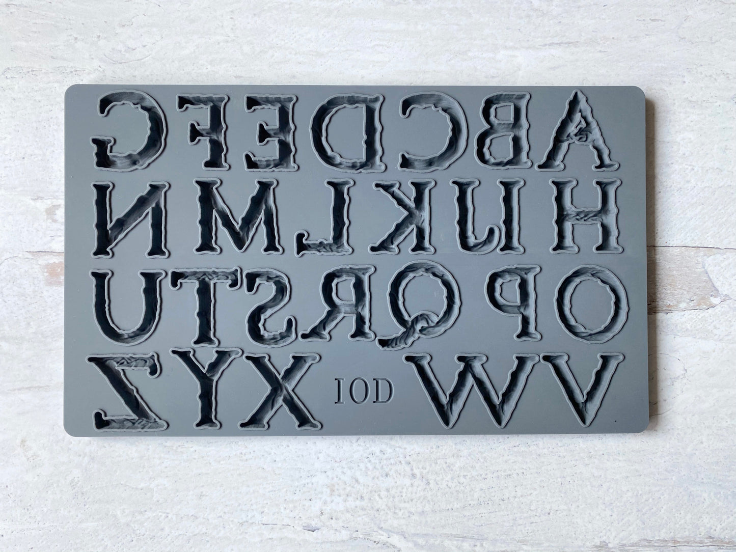 VICTORIA 'Letters' ~ IOD Decor Mould